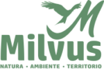 logo verde scuro milvus