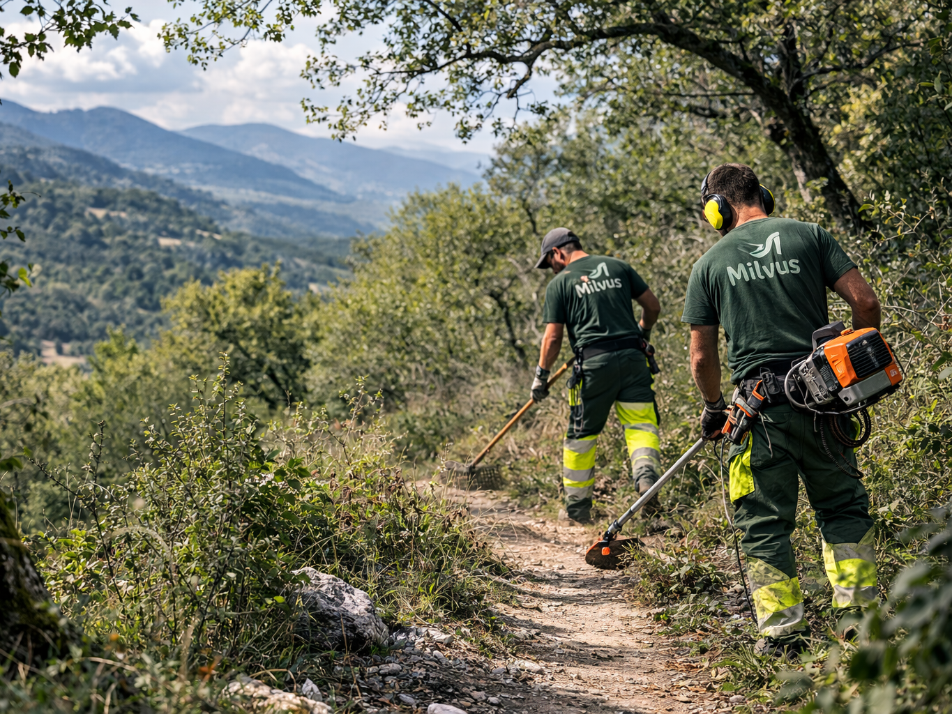 cura e manutenzione del paesaggio